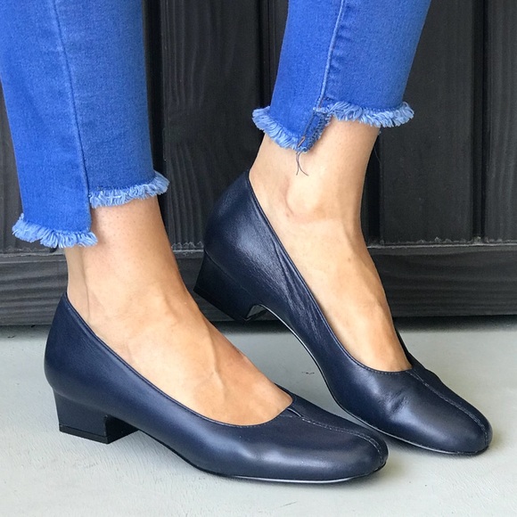 kitten block heels